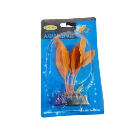 Plastic Plant Small Orange