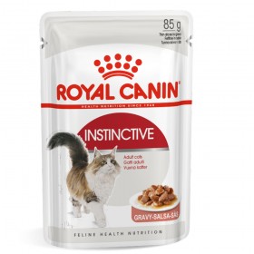 Royal Canin Instinctive Gravy Wet Cat Food Pouch 85g