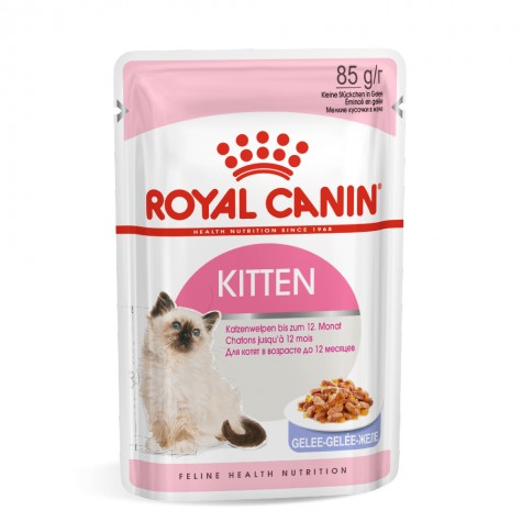 Royal Canin Instinctive Kitten Pouch Wetfood Cat Food 85g