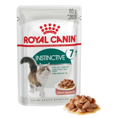 Royal Canin Instinctive 7+ Wet Cat Food Pouch 85g