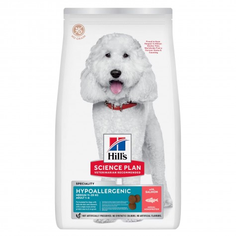 Hill's Science Plan Hypoallergenic Adult Medium Breed Dog Food