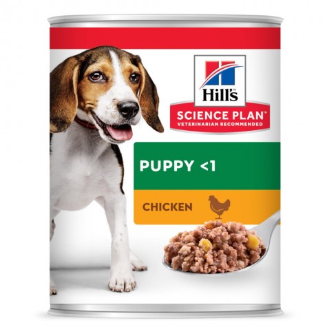 Hill's Science Plan Puppy Canned Dog Food Chicken Flavour 370g