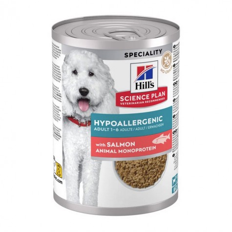 Hill's Science Plan Hypoallergenic Adult Wet Dog Food Tin 363g