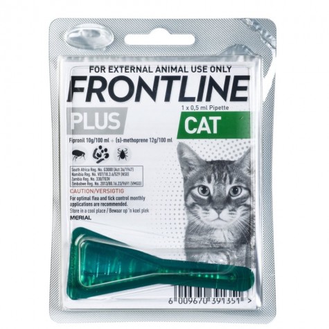 Frontline Plus Cat Tick and Flea Treatment up to 10kg