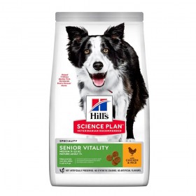 Hill's Science Plan Senior Vitality Adult Medium Dry Dog Food Chicken Flavour