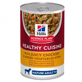 Hill's Science Plan Mature Canned Dog Food Chicken and Carrot Flavour 354g