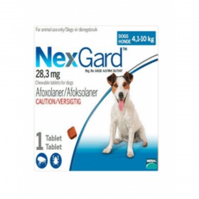 NexGard Medium Dog Tick and Flea Tablet 4-10kg