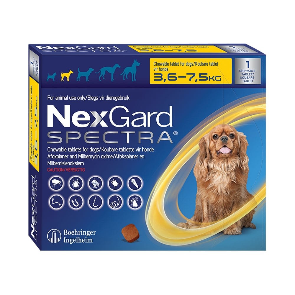 heartworm nexgard spectra dogs